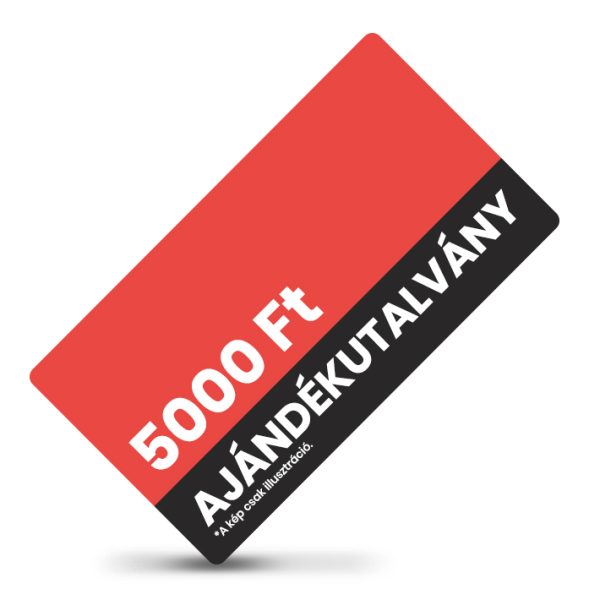 5.000 Ft értékű digitális ajándékutalvány