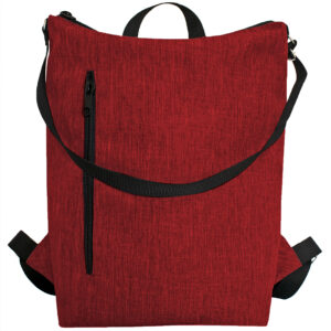 Víz- és kopásálló nagy piros variálható hátizsák​