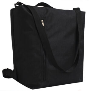 “Wizzair” Víz- és kopásálló variálható fekete táska